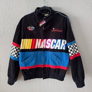 Vintage NASCAR Racing Jacket – Size Large - Cute Halloween Costume Idea